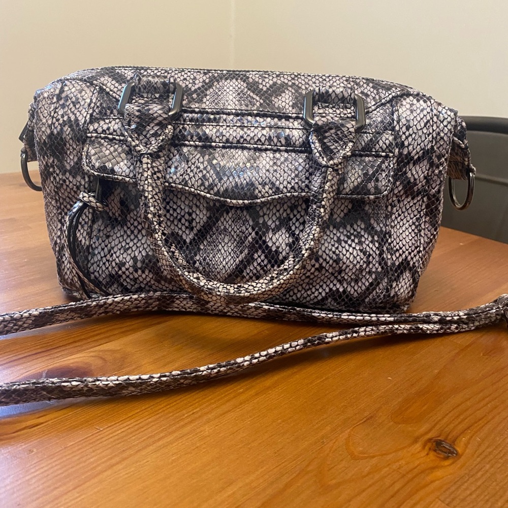Rebecca Minkoff MAB Mini Snakeskin Bag